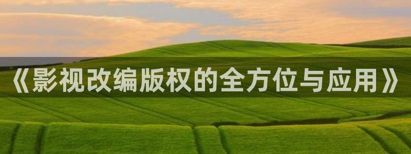 酷客影院2023免费观看：《影视改编版权的全方位与应用》
